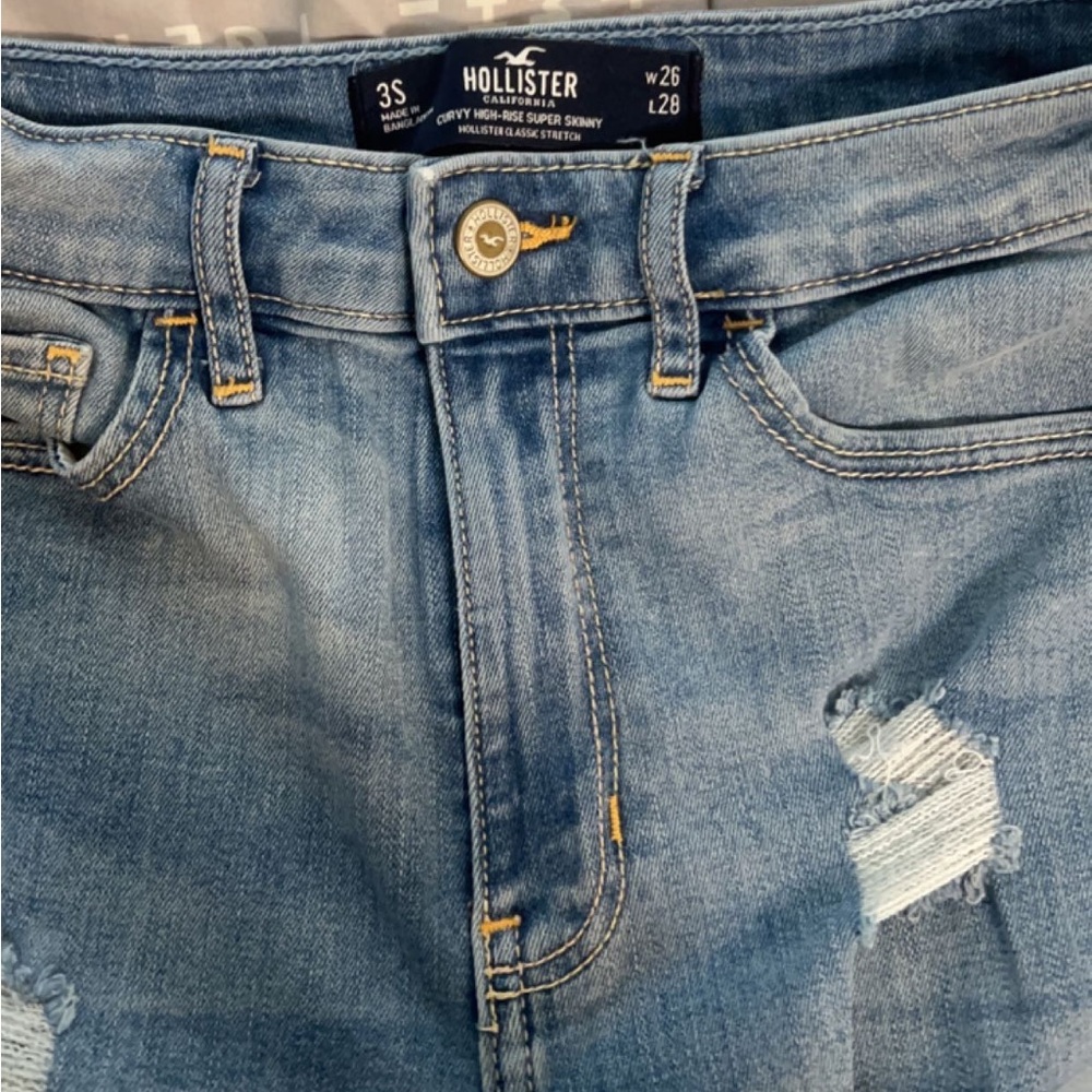 Light blue jeans